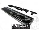 Range Rover Sport Autobiography Black Chrome Rear Badge Set